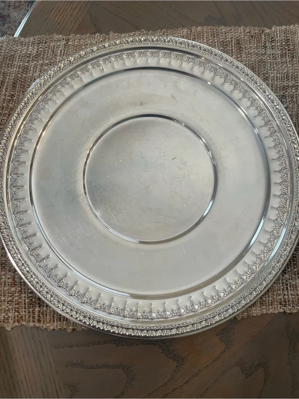 Reed & Barton Vintage Serving Tray